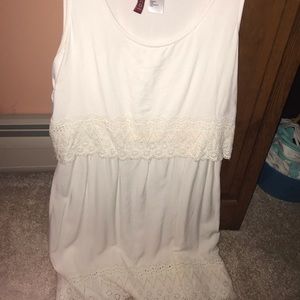 Forever21 eyelit mini dress